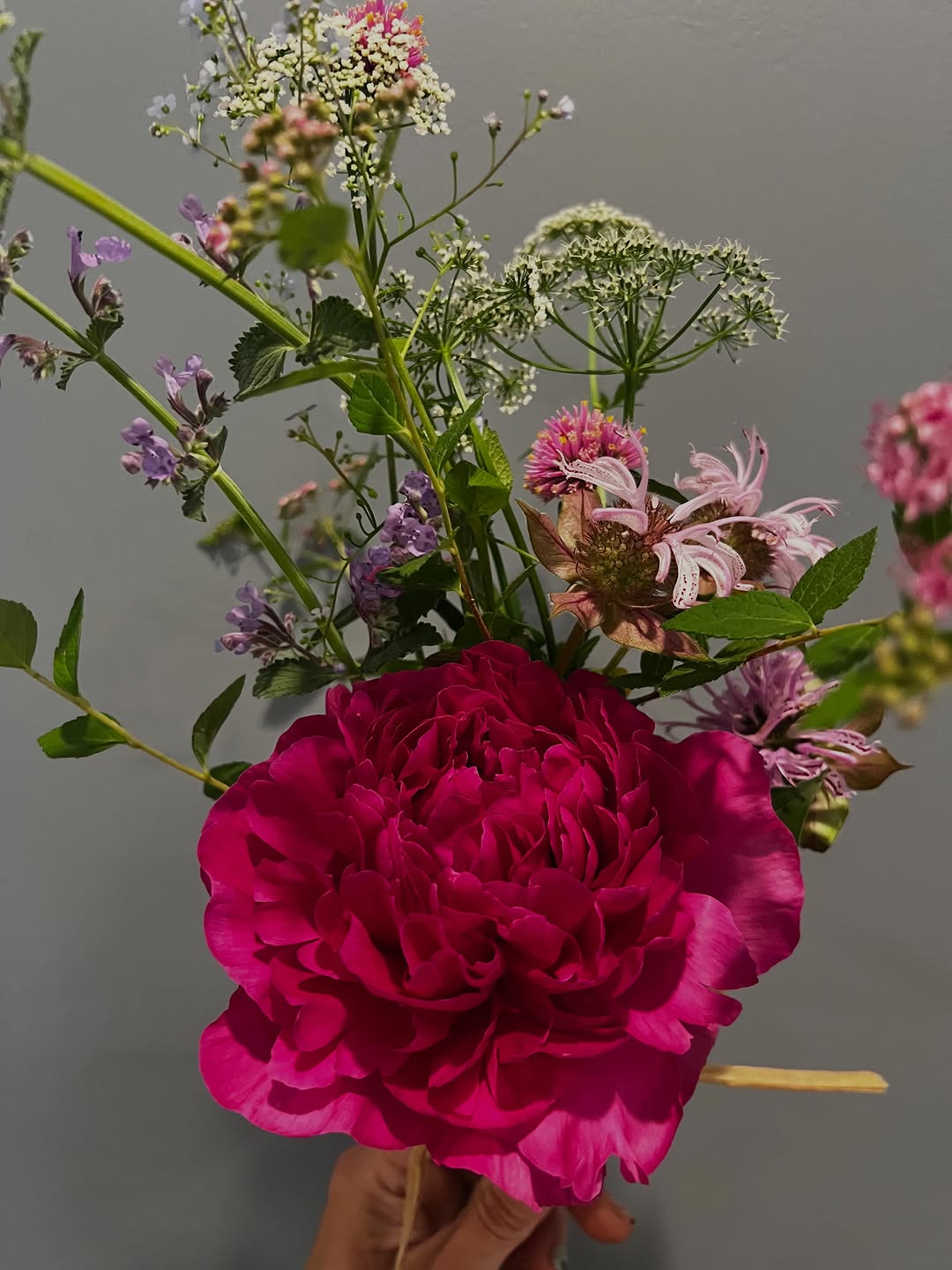 Garden blooms, gathered with love
